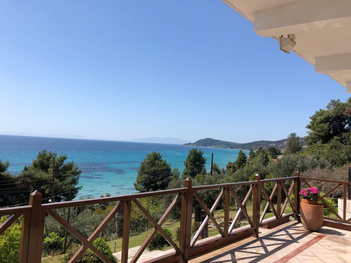 Unique Sea View House Villa Kalandra Luaran gambar