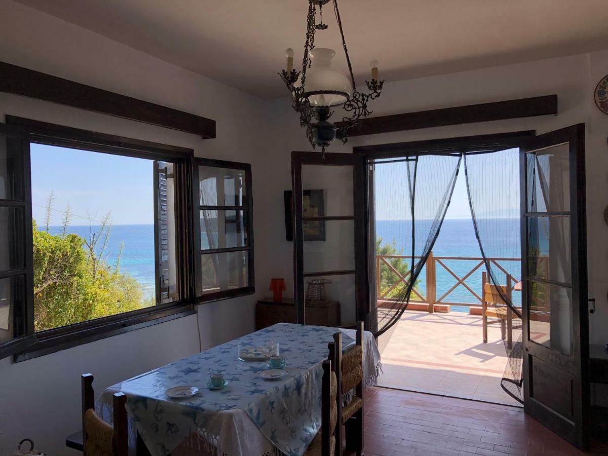 Unique Sea View House Villa Kalandra Luaran gambar