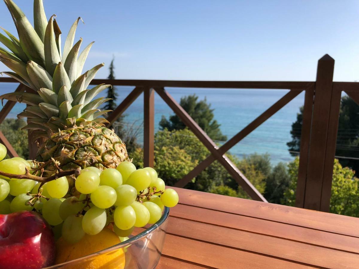 Unique Sea View House Villa Kalandra Luaran gambar