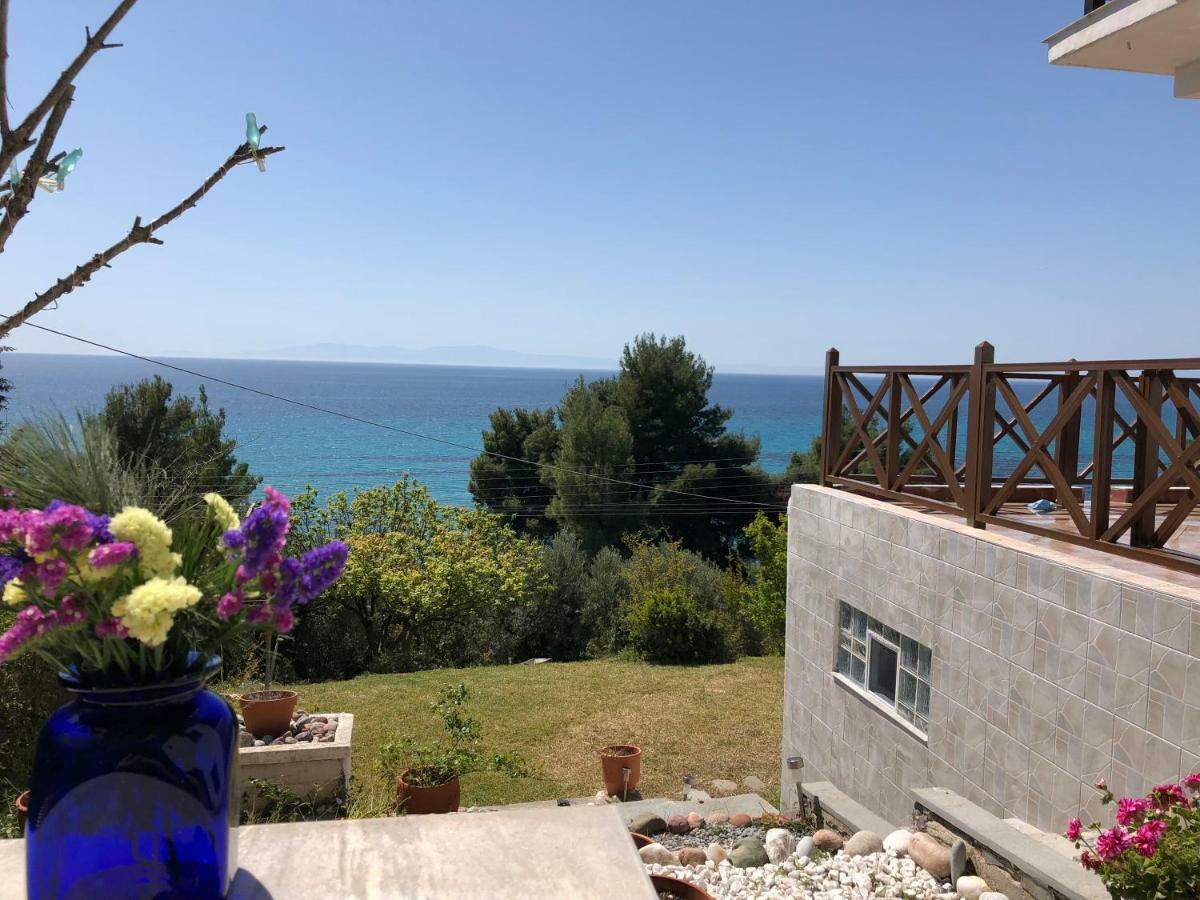 Unique Sea View House Villa Kalandra Luaran gambar